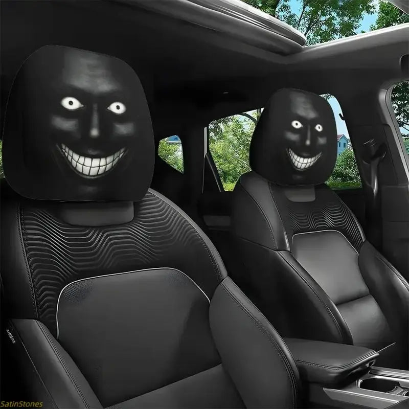Devil's Eye Car Headrest Covers (2-pack)