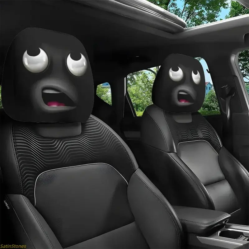 Devil's Eye Car Headrest Covers (2-pack)