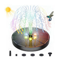 Solar Bird Bath Fountain with LED