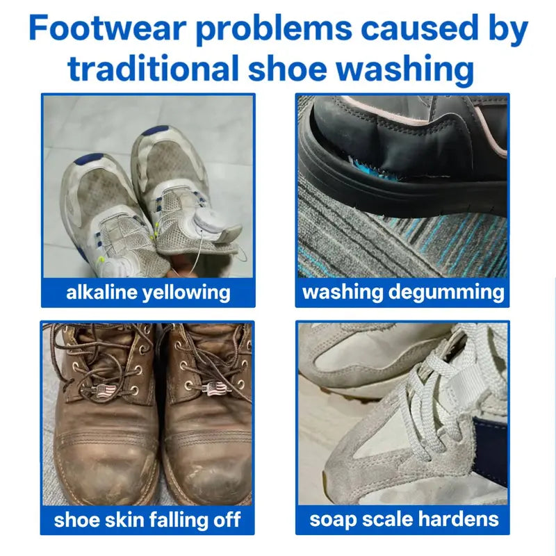 White Shoe Cleaner Foam