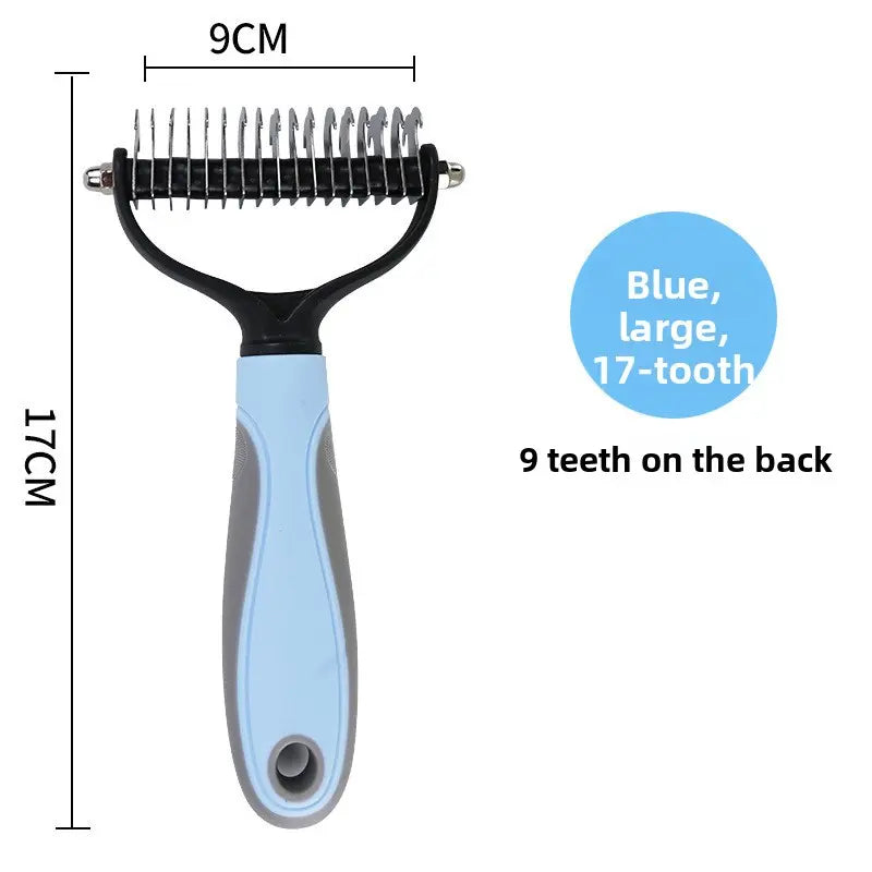 Double-Sided Pet Dematting Comb