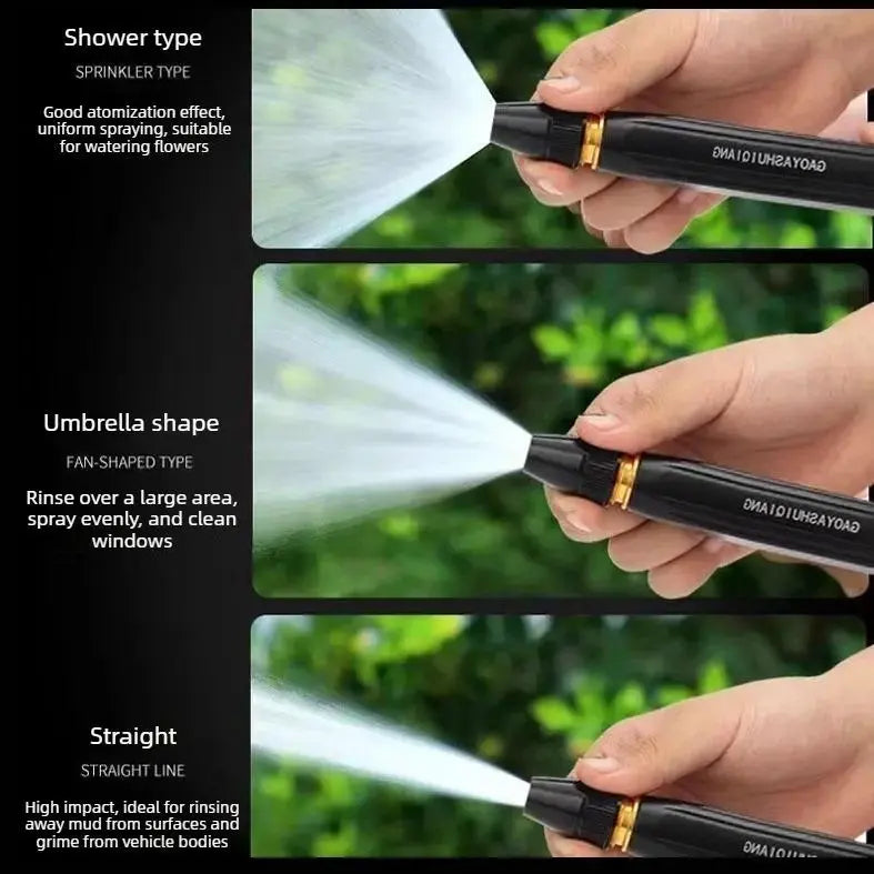 High-Pressure Car Wash Gun
