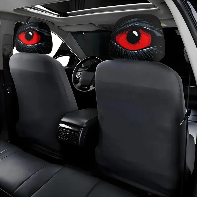 Devil's Eye Car Headrest Covers (2-pack)