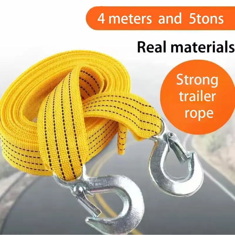 Heavy-Duty Car Tow Strap (5-Ton)