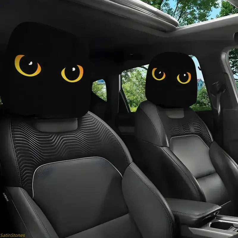 Devil's Eye Car Headrest Covers (2-pack)