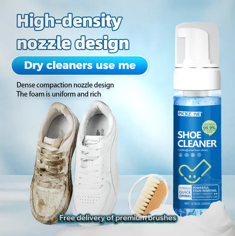 White Shoe Cleaner Foam