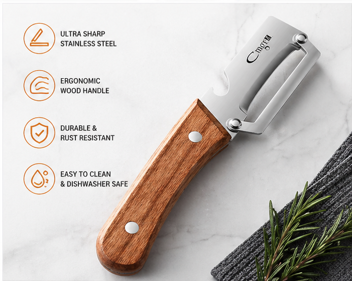 Multi-Function Vegetable Peeler (2-pack)