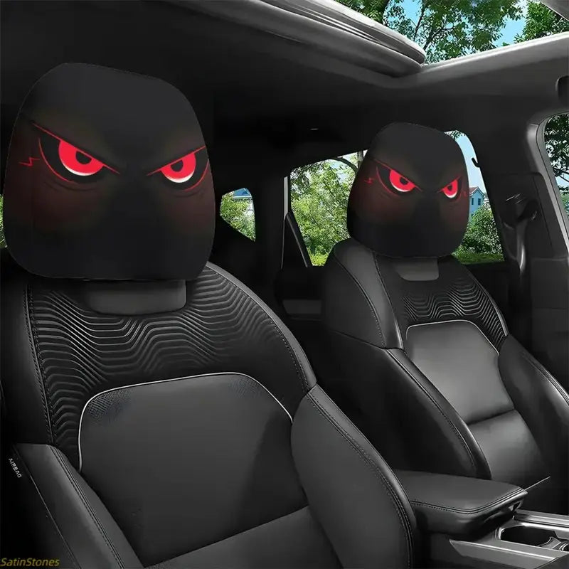 Devil's Eye Car Headrest Covers (2-pack)