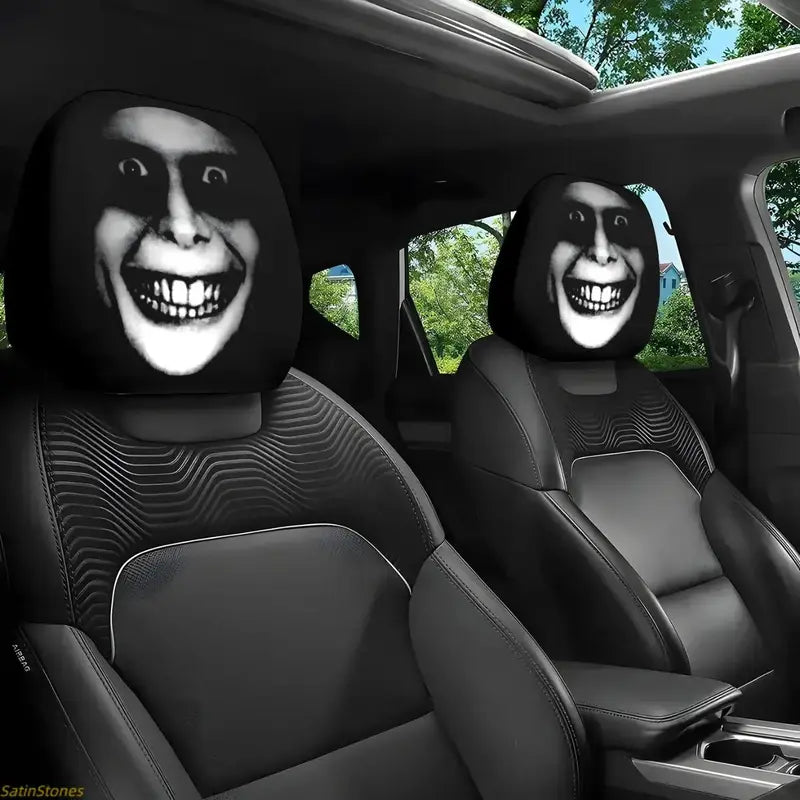 Devil's Eye Car Headrest Covers (2-pack)