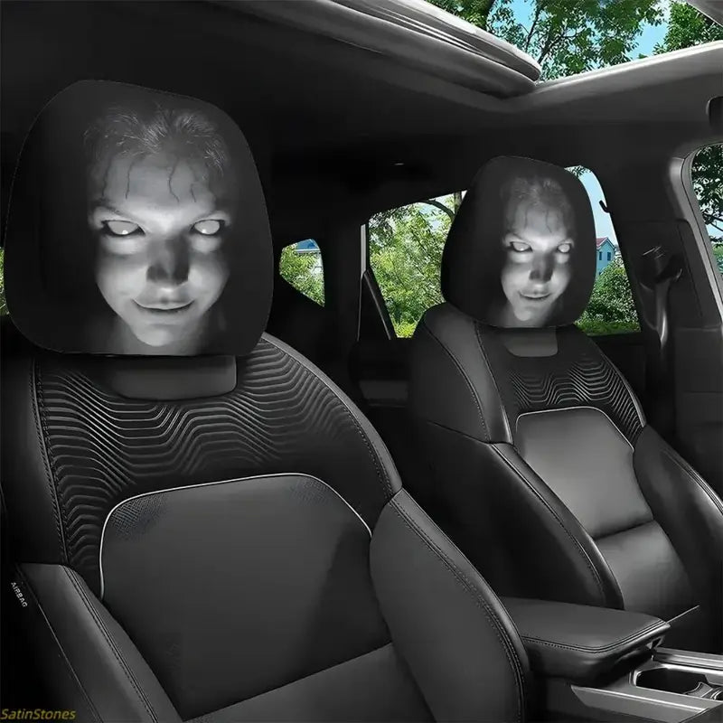 Devil's Eye Car Headrest Covers (2-pack)