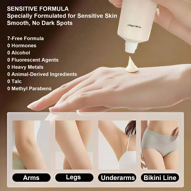 Plant-Based Hair Removal Cream